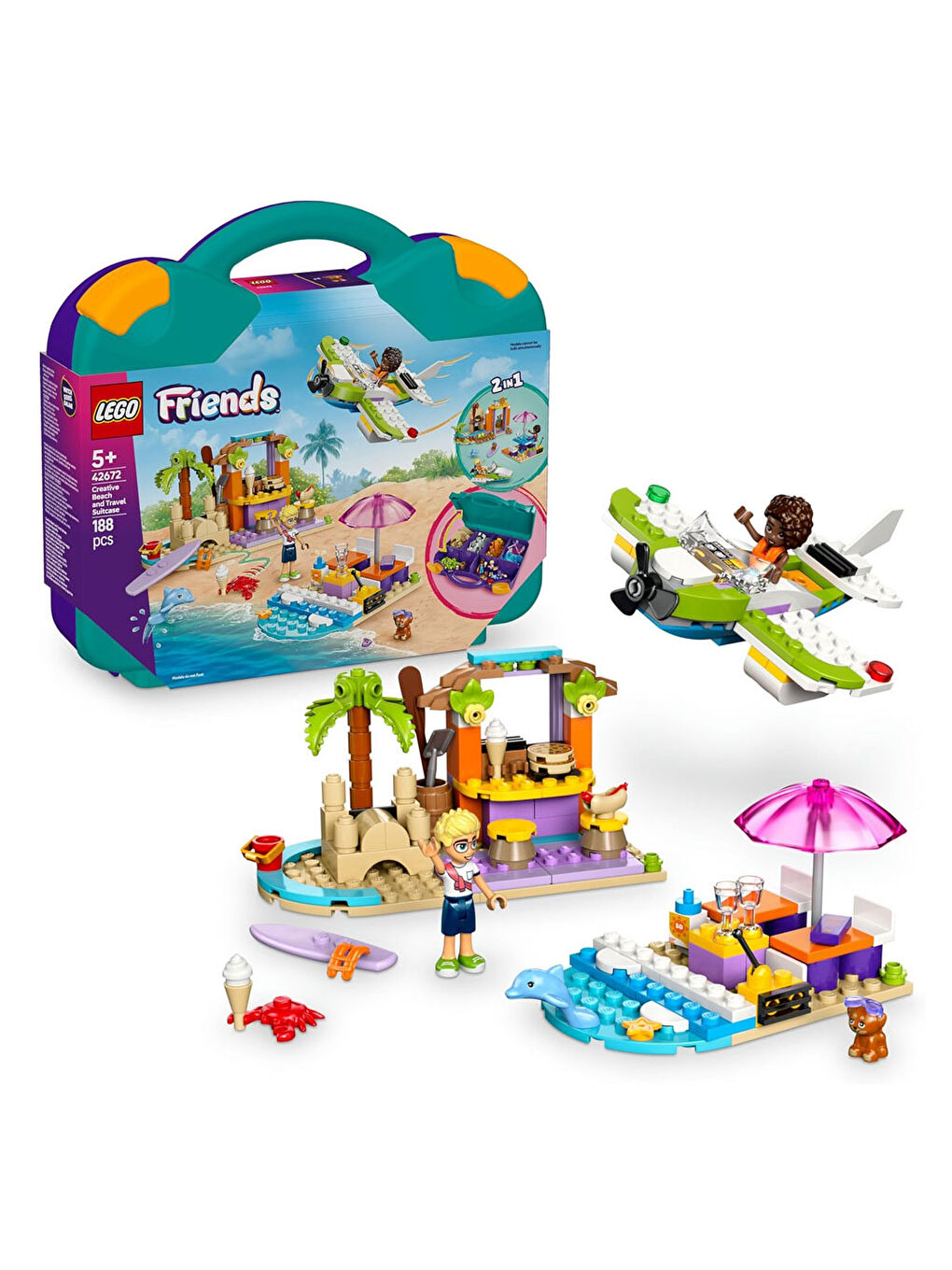 Friends Yaratıcı Plaj ve Seyahat Bavulu 42672