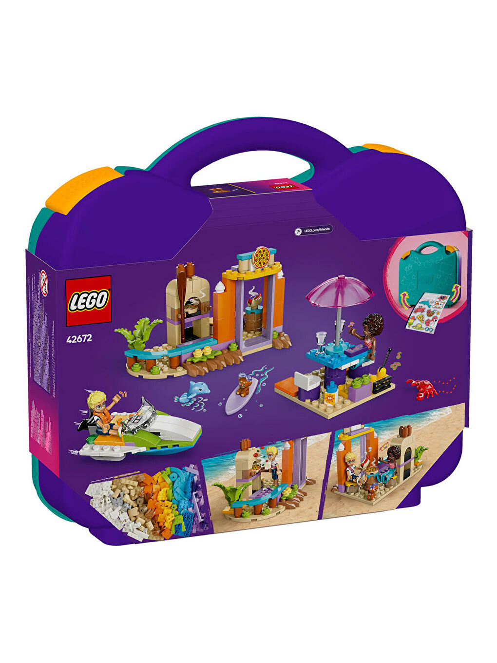 Friends Yaratıcı Plaj ve Seyahat Bavulu 42672-2