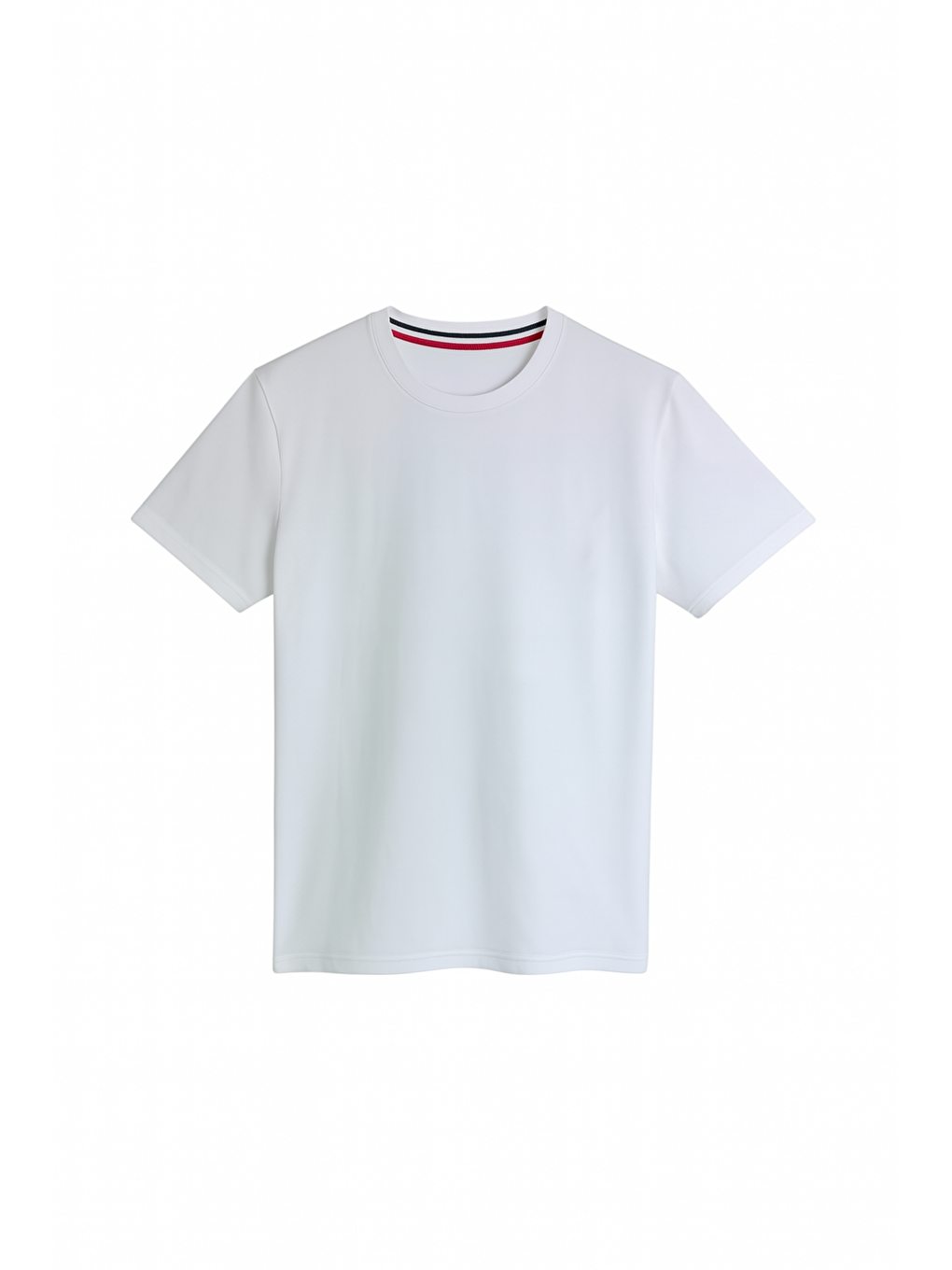 Beyaz Erkek Doğal Pamuk Yüksek Kalite Kısa Kollu Spor Süprem T-shirt