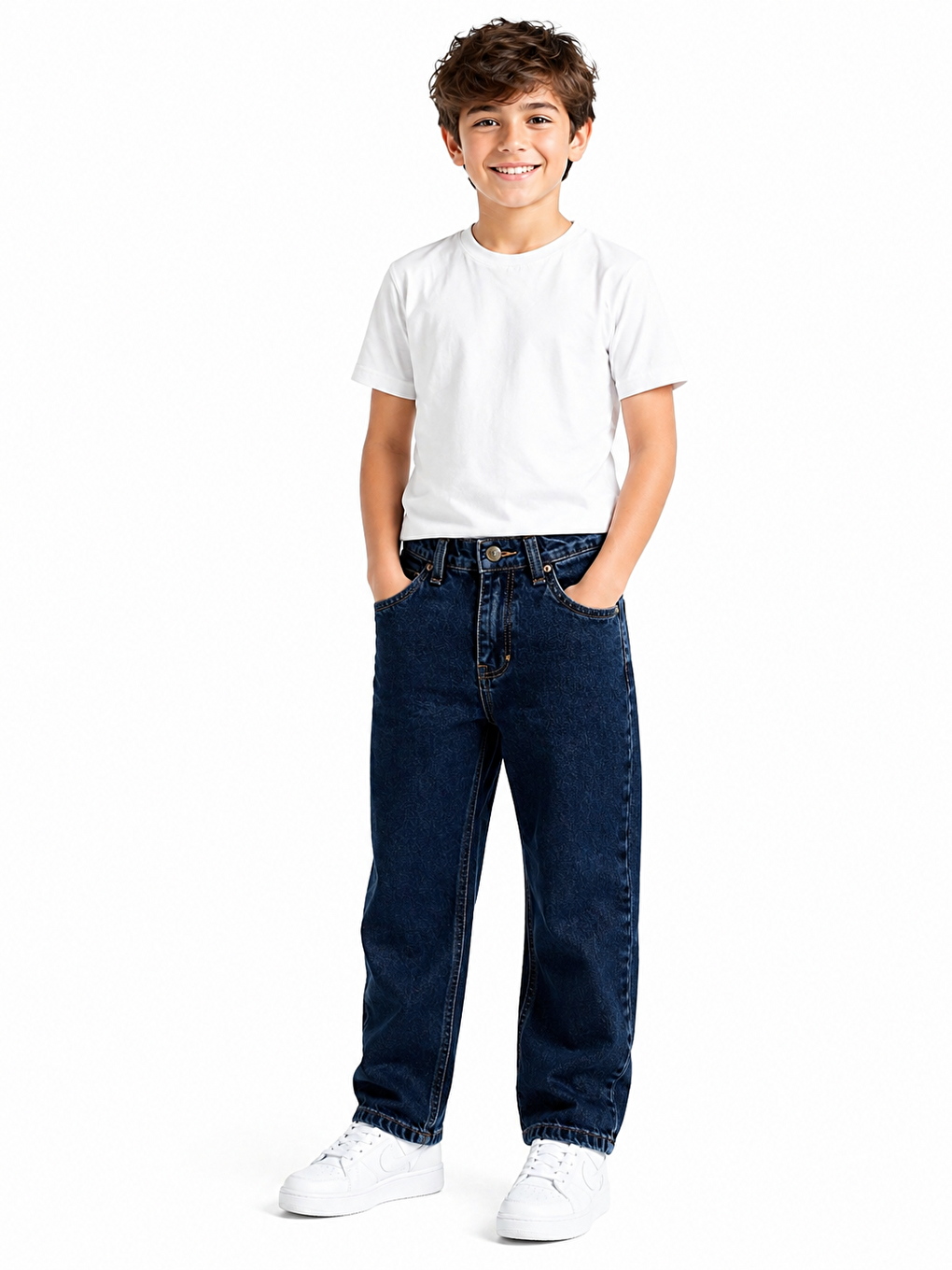 Mavi Kids kmavi Baggy Fit Erkek Çocuk Jean Pantolon