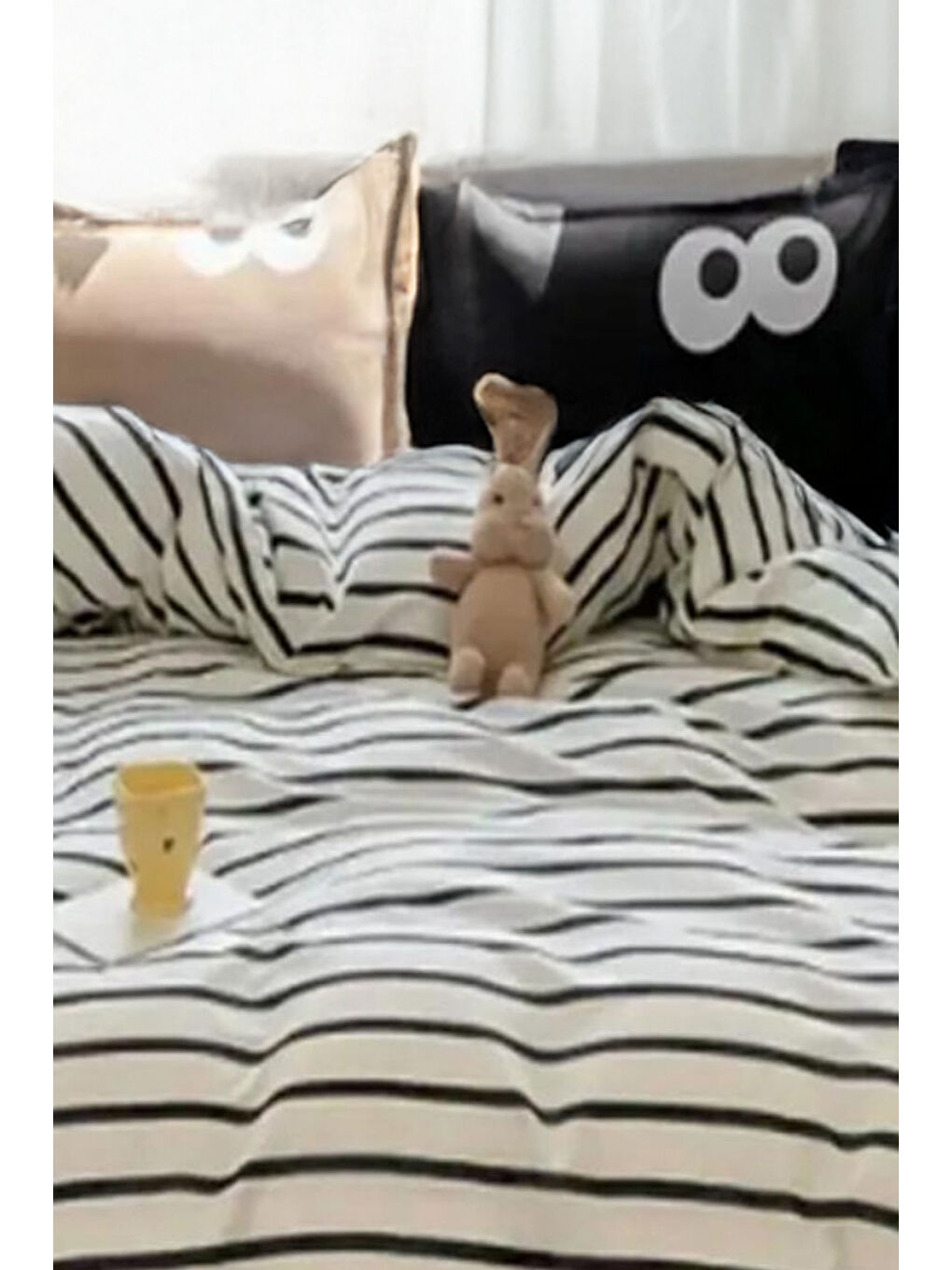 Kahverengi Kolay Ütülenir Nevresim Takımı Tek Kişilik Funny Kahve-2