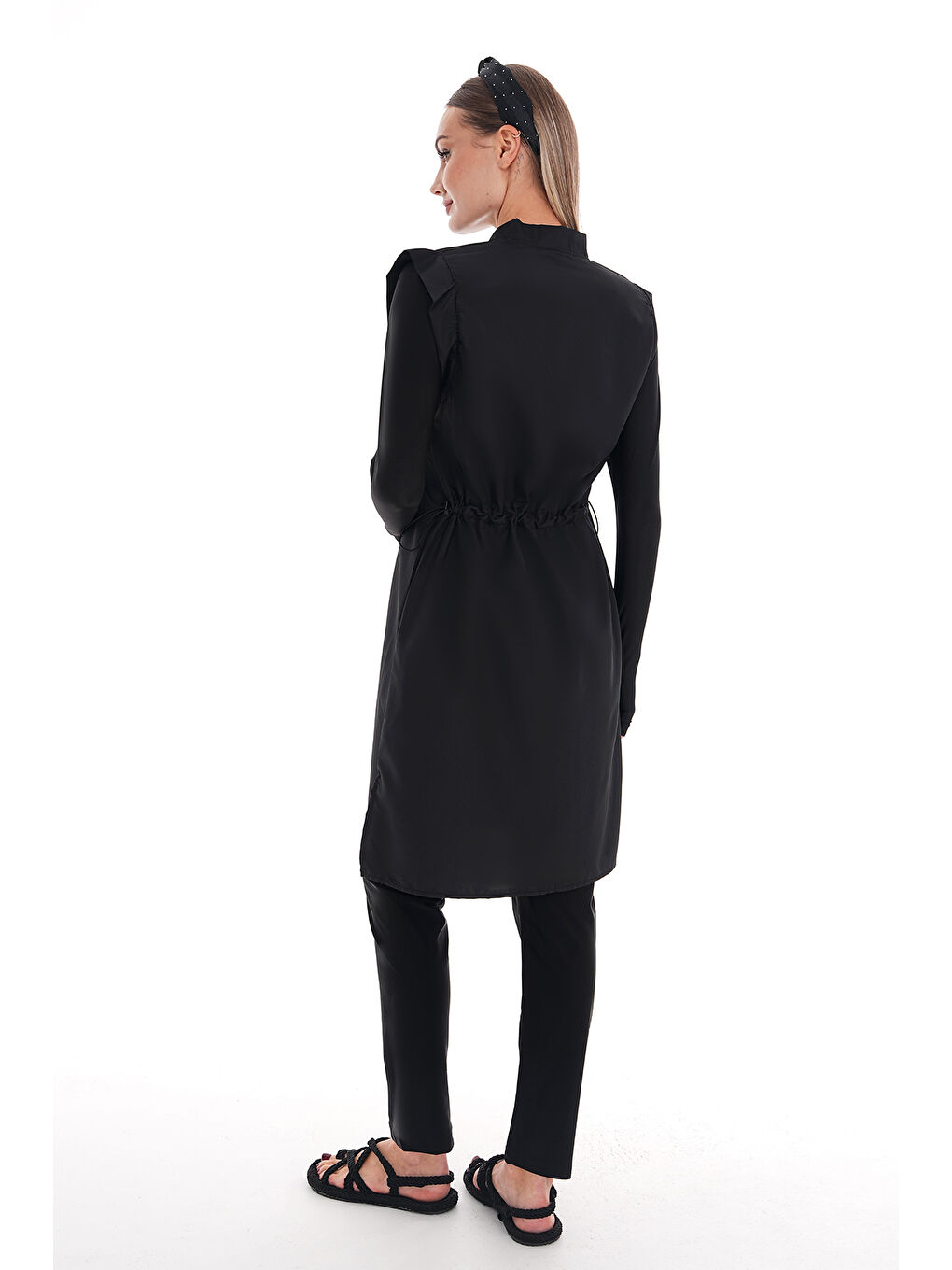 Tam Kapalı Tesettür Mayo 2511 Bahar Siyah-2