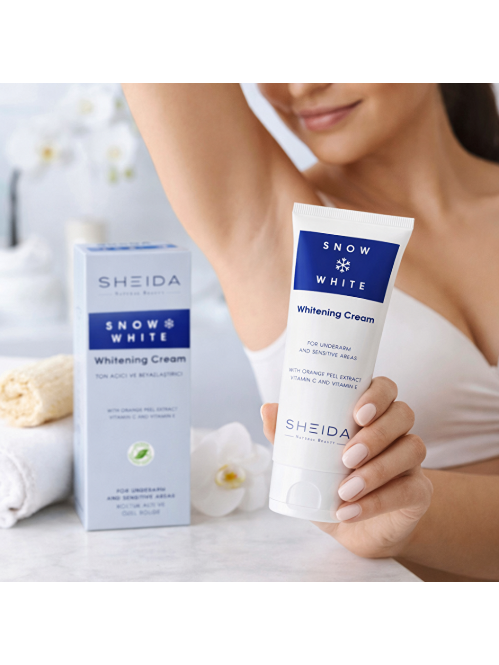 Snow White Ton Açıcı Ve Beyazlaştırıcı Koltuk Altı Ve Özel Bölge Kremi 75 Ml-3