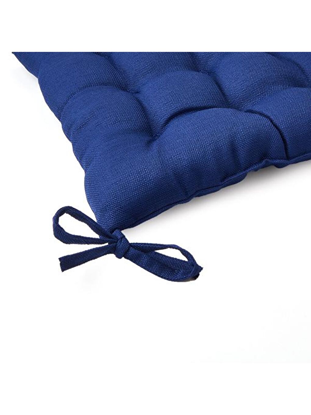 Lacivert Soft Piazza Sandalye Minderi - Parlement - 40x40 cm-1