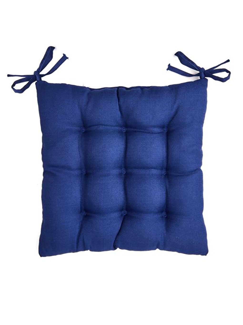 Lacivert Soft Piazza Sandalye Minderi - Parlement - 40x40 cm-3