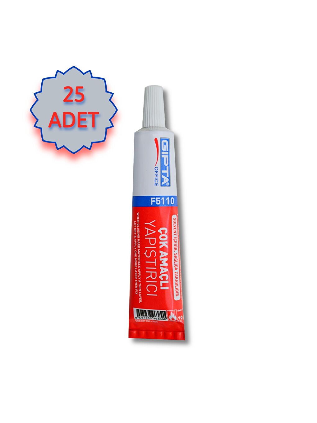 19 gr Çok Amaçlı Sıvı Yapıştırıcı (F5110) 25 Adet