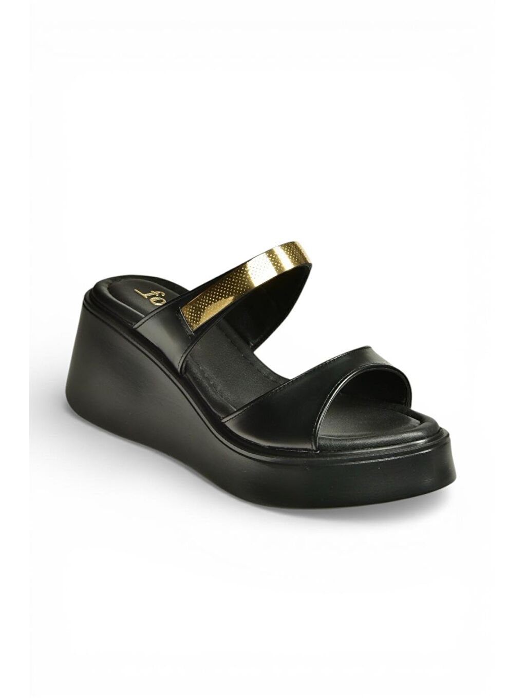 Siyah Kadın Terlik Y973518509-5