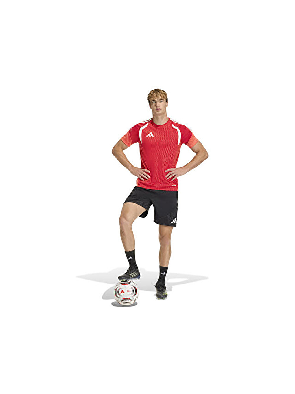 Tiro26c Jsy Erkek Futbol Forması Ka7587 Kırmızı-6