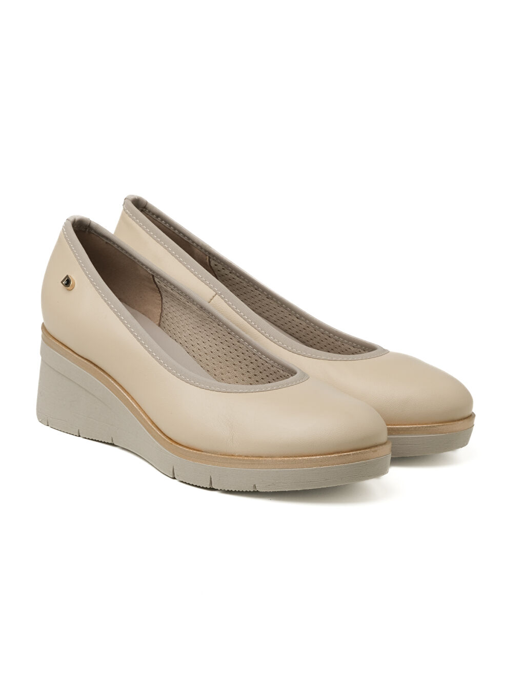 Ekru Kadın Babet 3B5175DP 5175 DP SOFTNIL Carne-2