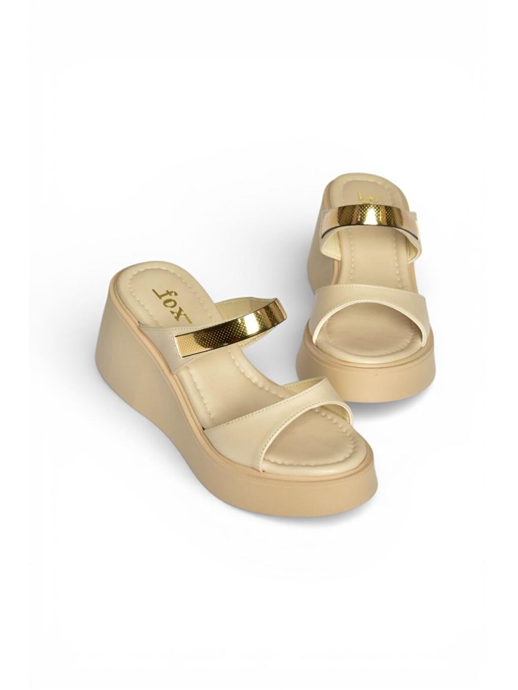 Bej Kadın Terlik Y973518509-6