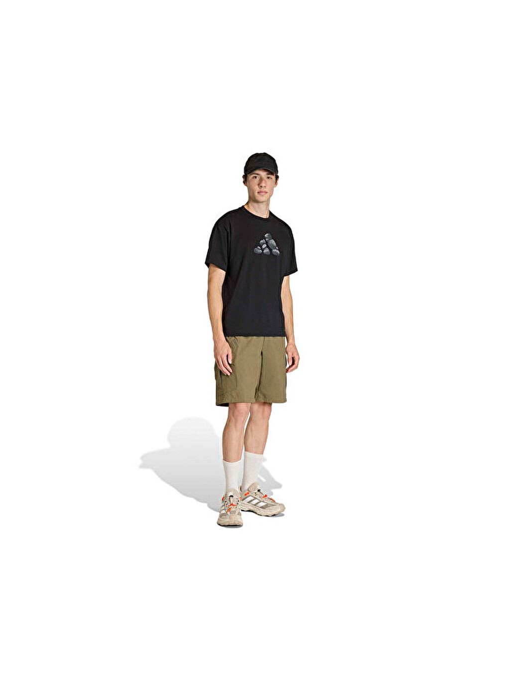 U Terrex Rocks G T Unisex Outdoor Tişörtü Kb9666 Siyah-5