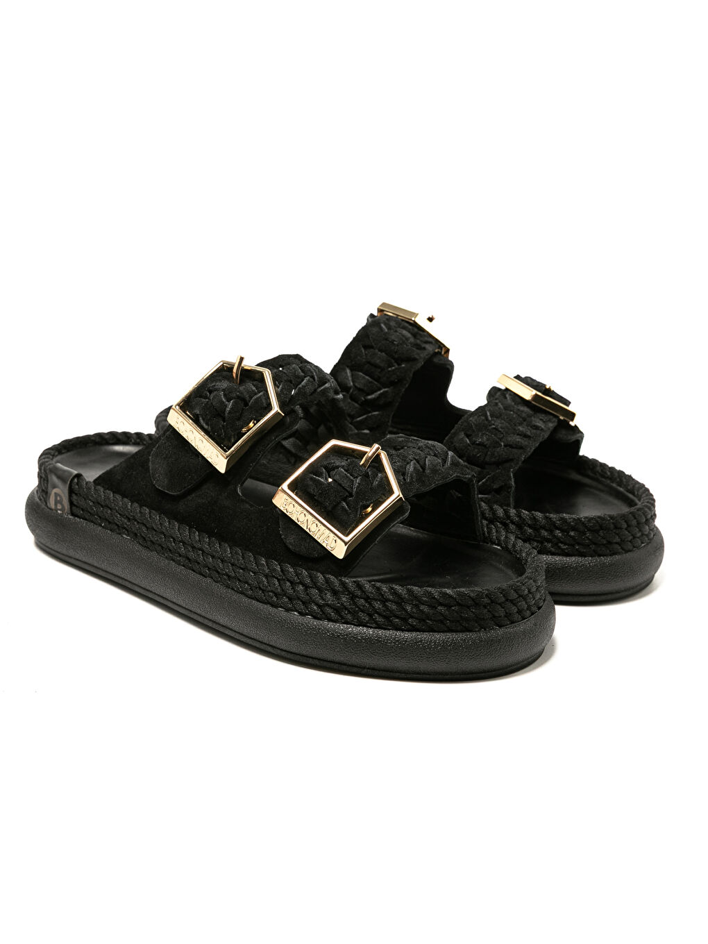 SYDOR20-00020 Sydney Örgü Kadın Terlik Siyah-2