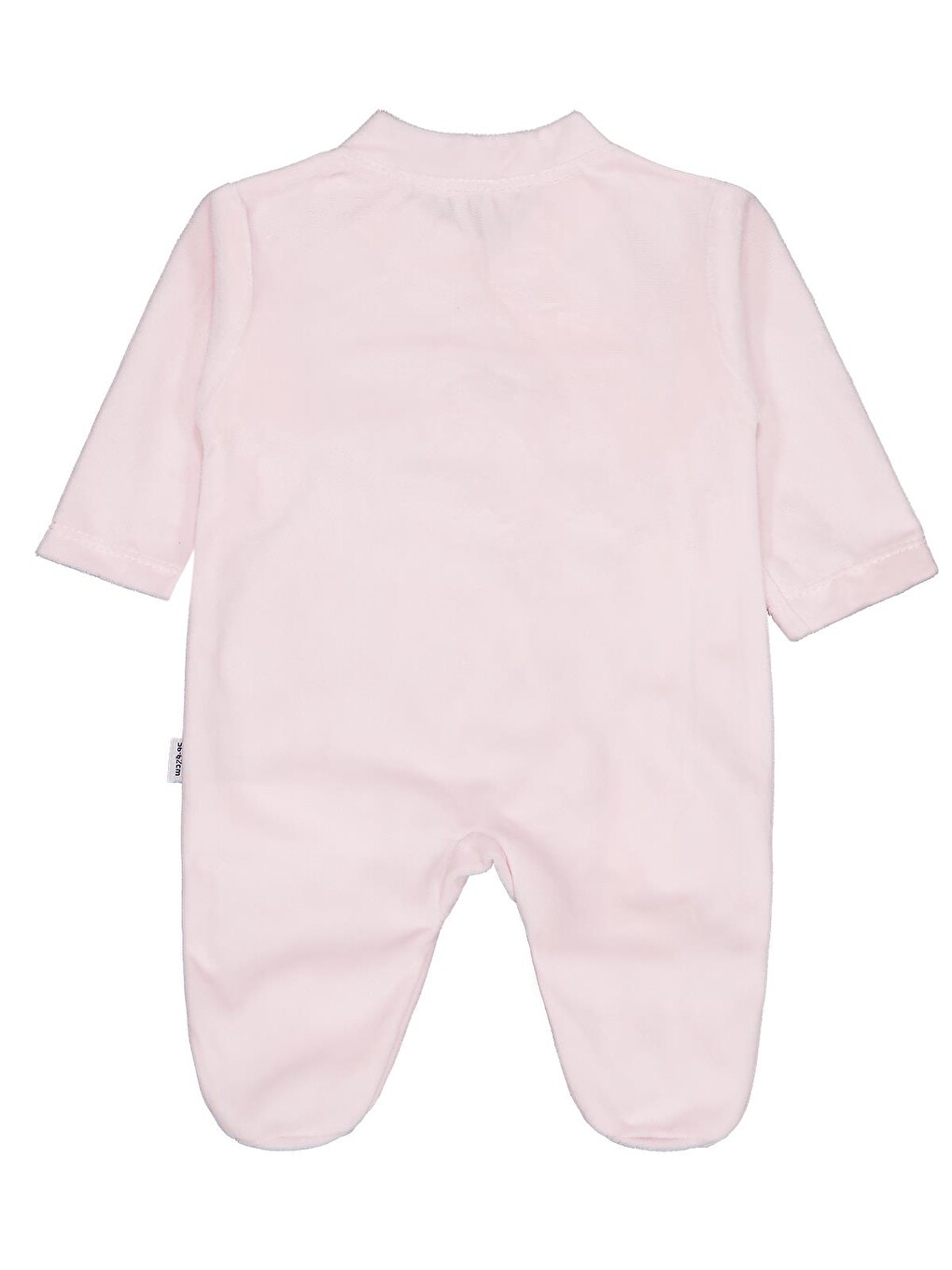 Zürafa Nakış Çıtçıtlı 1-6 Ay Tulum - Pembe 1-3 Ay-1