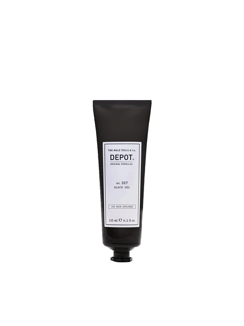 Depot Renksiz No. 307 Black Gel Siyah Saç Şekillendirici Jel 125 ml