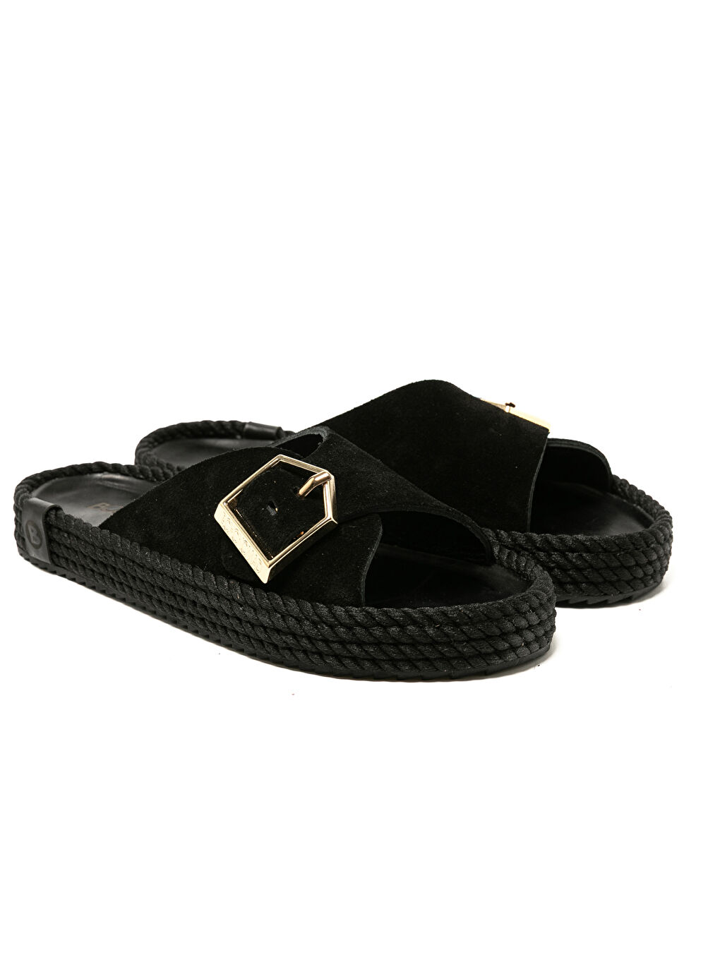 CAS20-00020 Casablanca Kadın Terlik Siyah-2