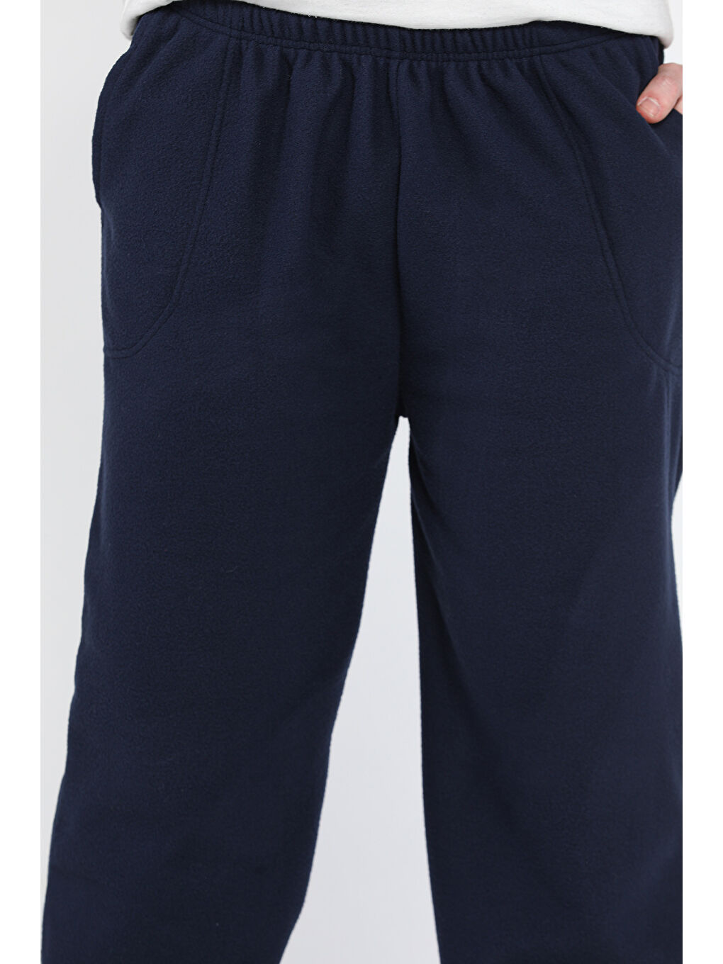 Lacivert Erkek Polar Pijama Altı-3