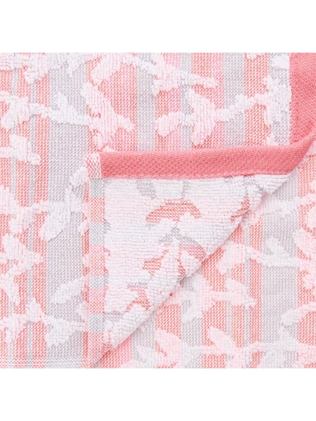 Soft Carla 2'li Havlu Seti - Açık Turuncu - 30x30 cm-3