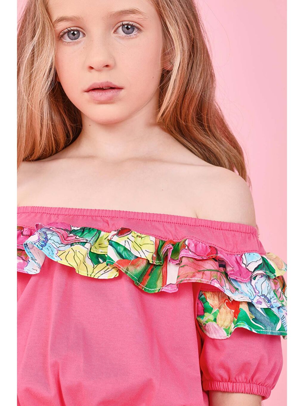 Karışık Kız Çocuk Bluz-2