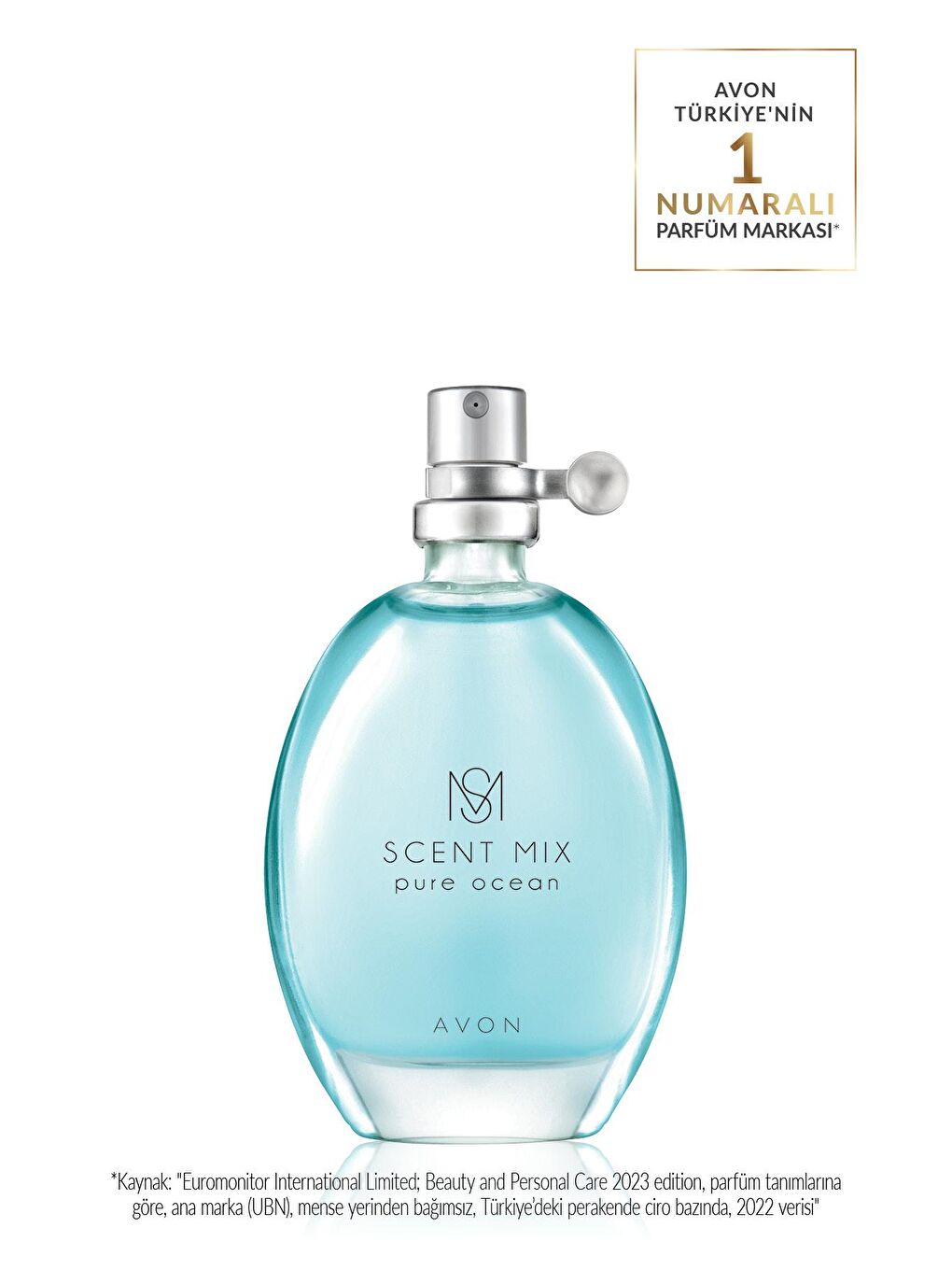 AVON Scent Mix Pure Ocean Kadın Parfüm Edt 30 Ml. - 1