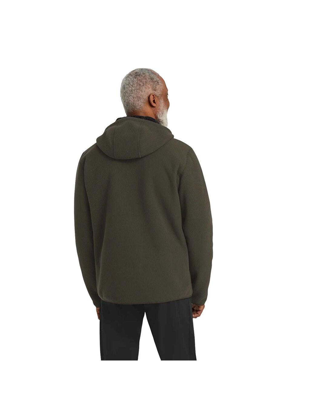 Haki Lake Ridge Hooded Erkek Yeşil Outdoor Mont-5