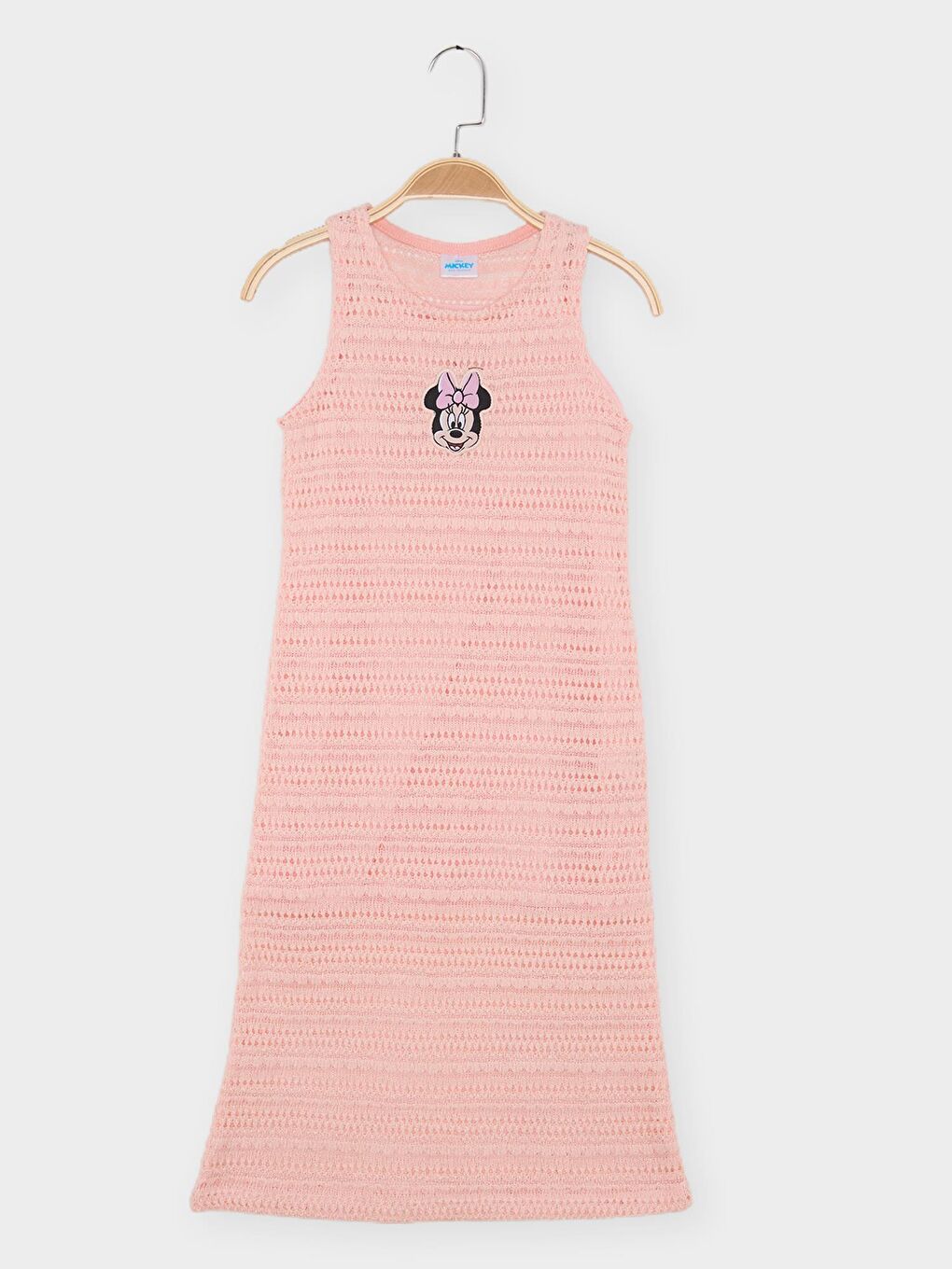 Pembe Minnie Mouse Lisanslı Kız Çocuk Elbise 22221