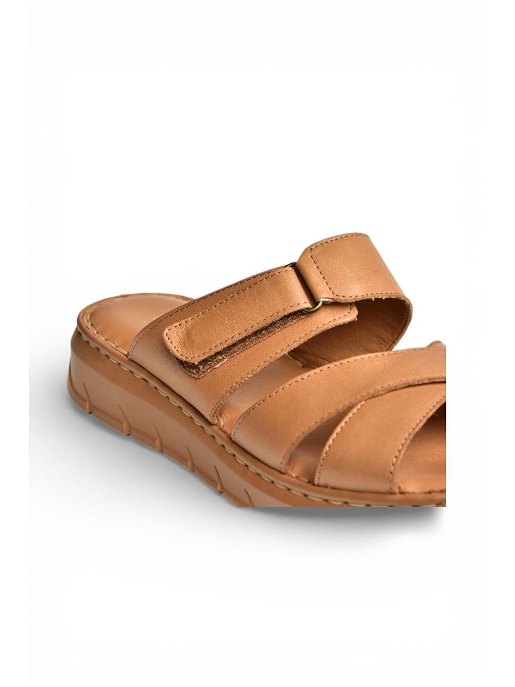 Kahverengi Taba Kadın Terlik Y555532503-6