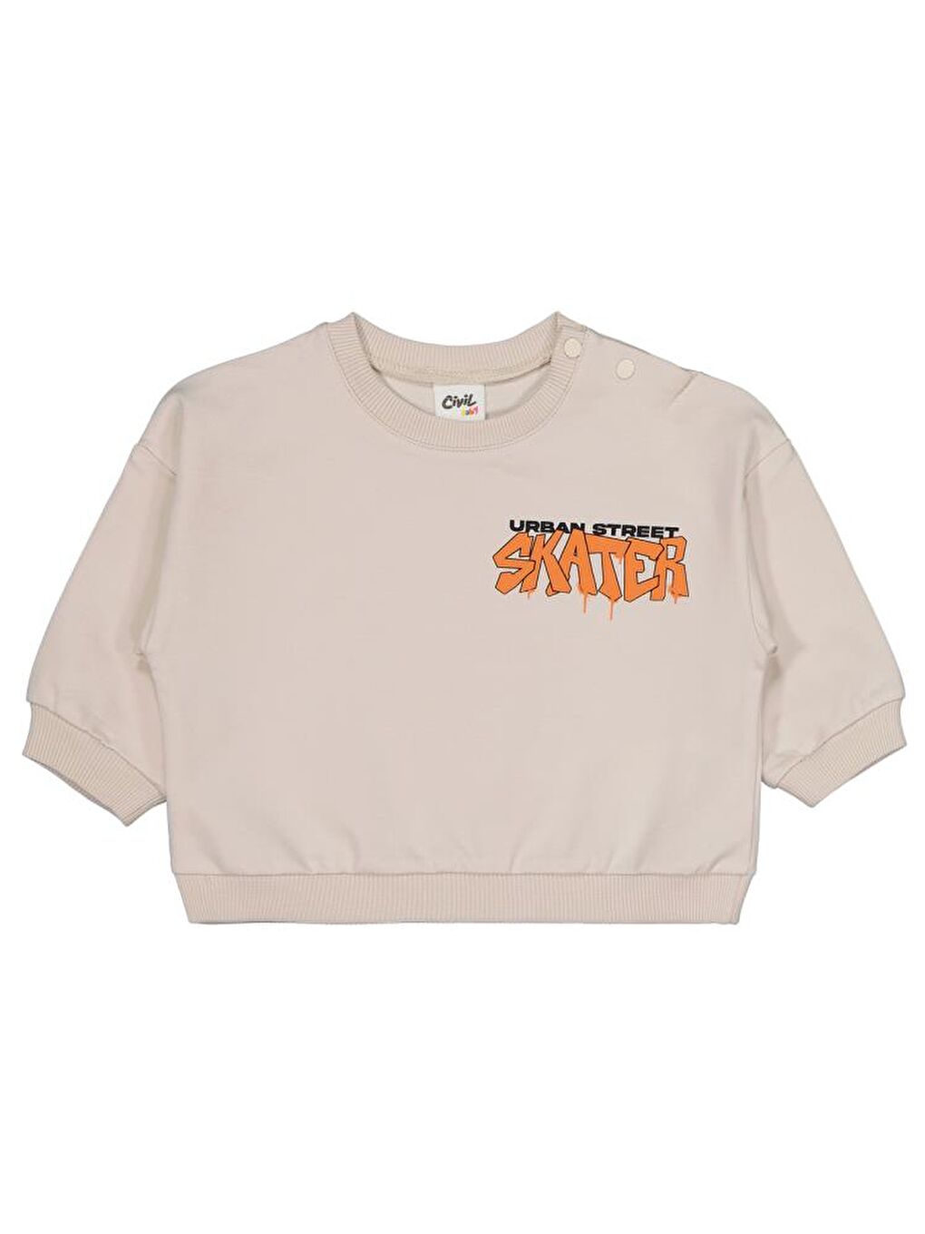 Bej Baby Baskılı 2'li 6-18 Ay Takım-2