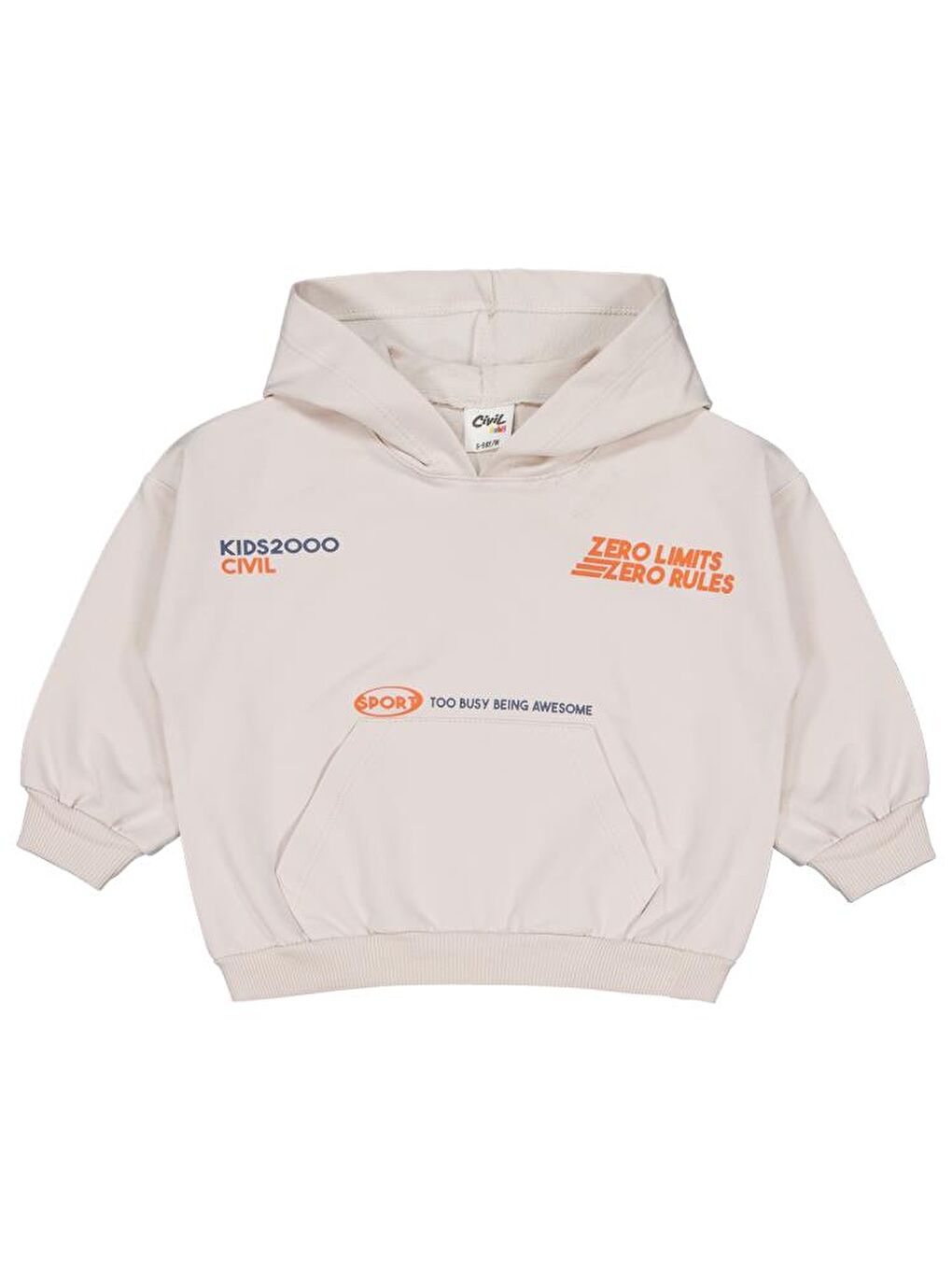 Bej Baby Baskılı 2'li 6-18 Ay Takım-1