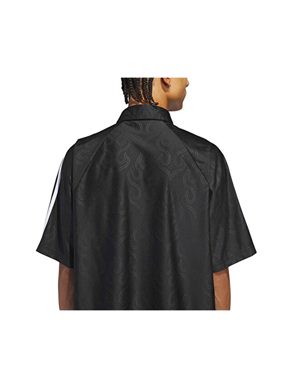 Jacquard Top Unisex Basketbol Tişörtü Ka9356 Siyah-5