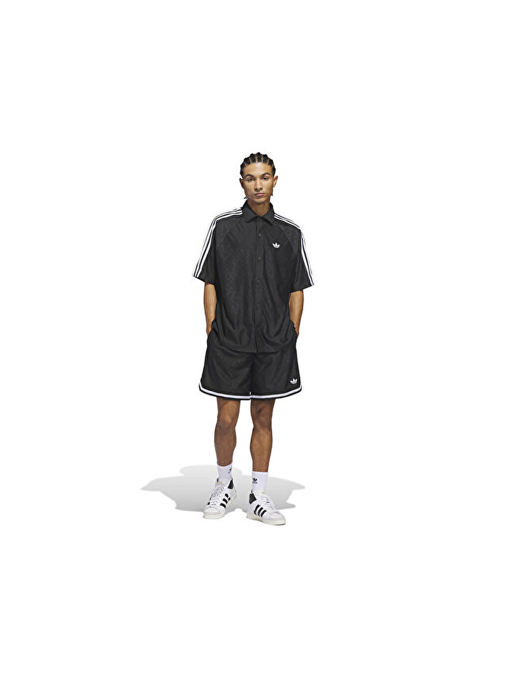 Jacquard Top Unisex Basketbol Tişörtü Ka9356 Siyah-6