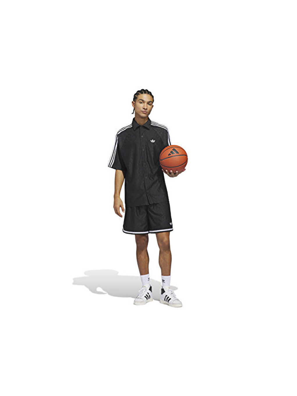 Jacquard Top Unisex Basketbol Tişörtü Ka9356 Siyah-7