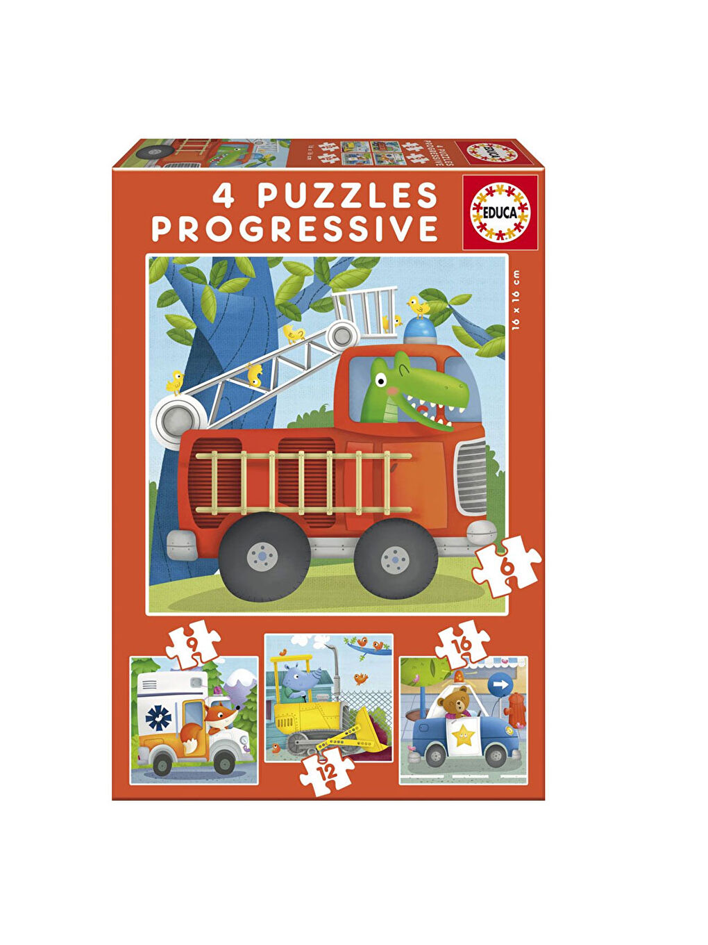 Puzzle 6-9-12-16 Parça Kurtarıcılar 17144