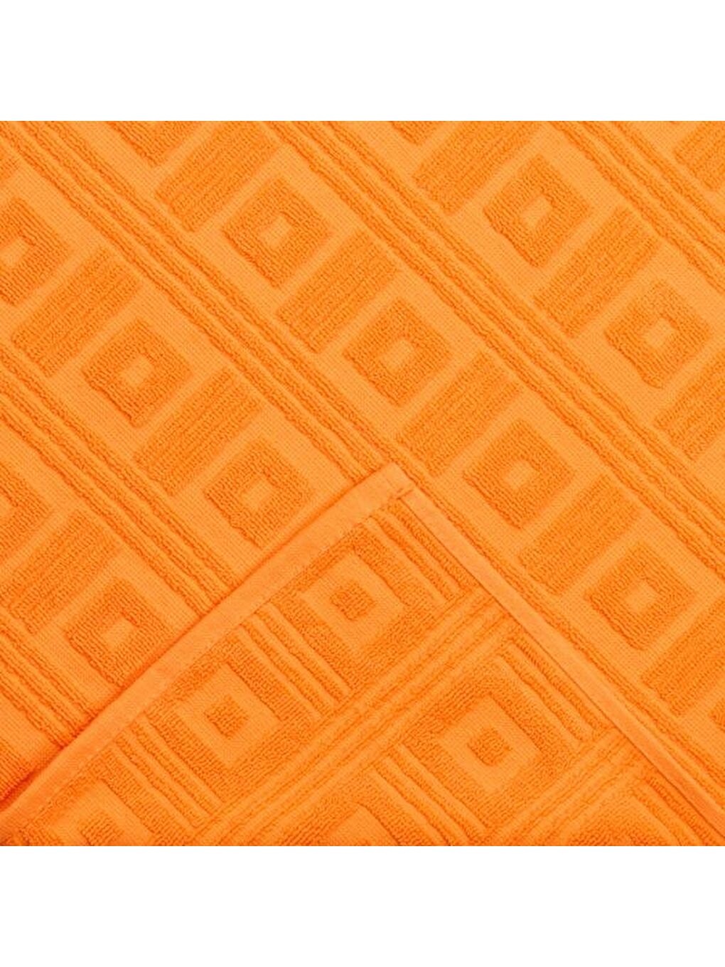 Evidea Soft Kybele Banyo Havlusu - Turuncu - 70x140 cm - 1