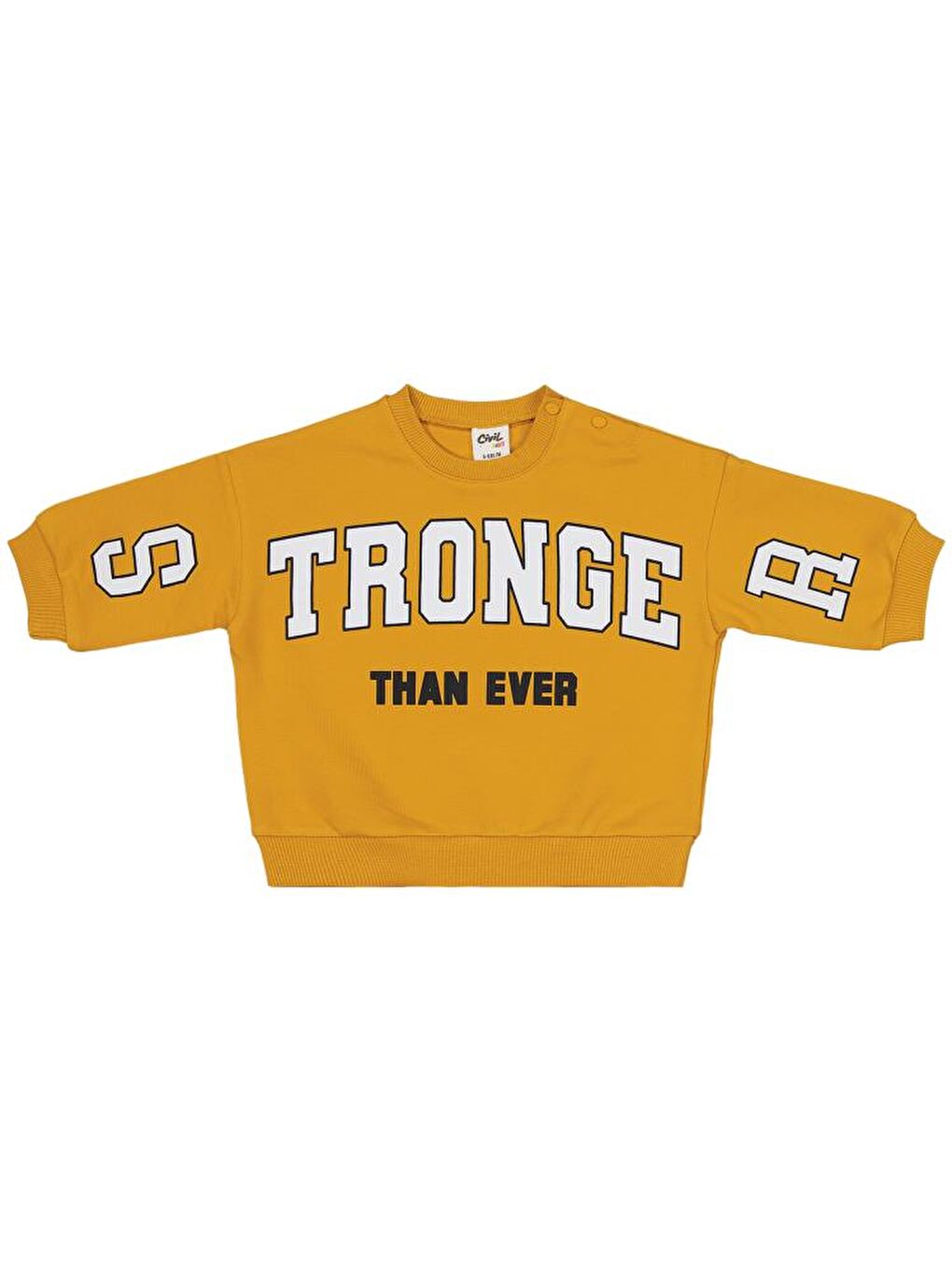 Sarı Baby Baskılı 2'li 6-18 Ay Takım-2