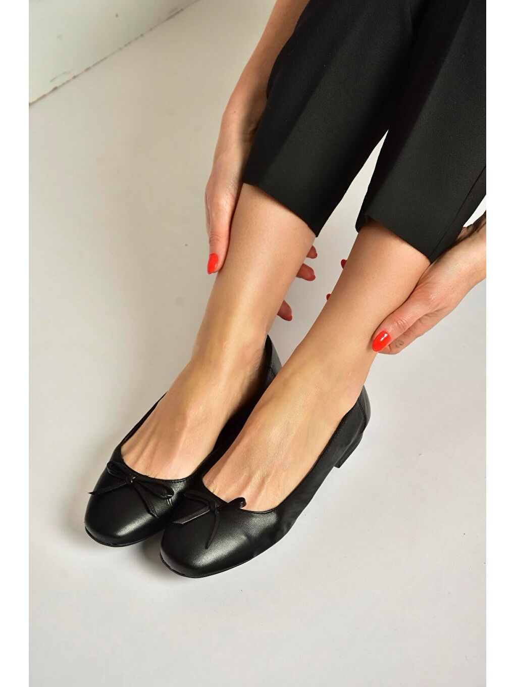 Siyah Kadın Babet Y398224203-2