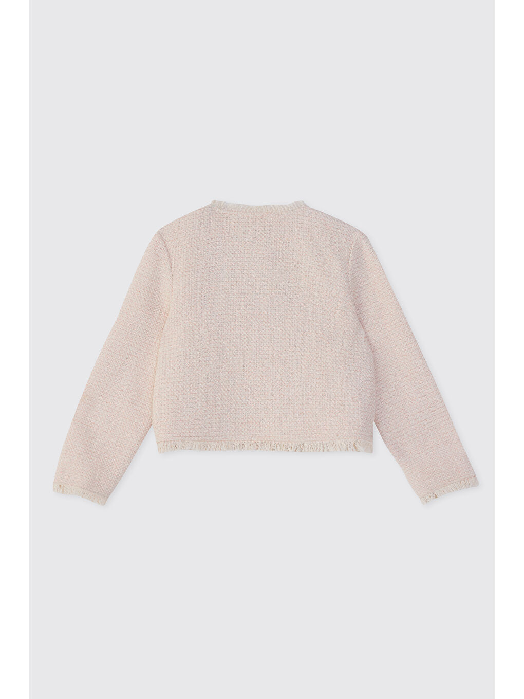 Kız Çocuk Tüvit Pembe Ceket-1