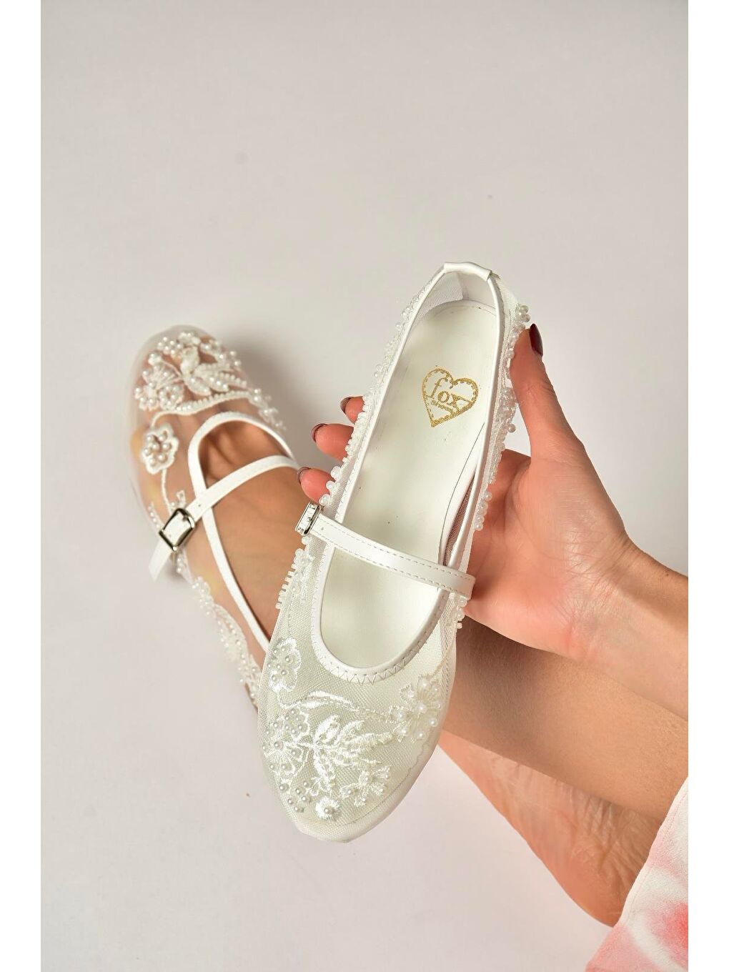 Beyaz Kadın Babet Y726330115-1