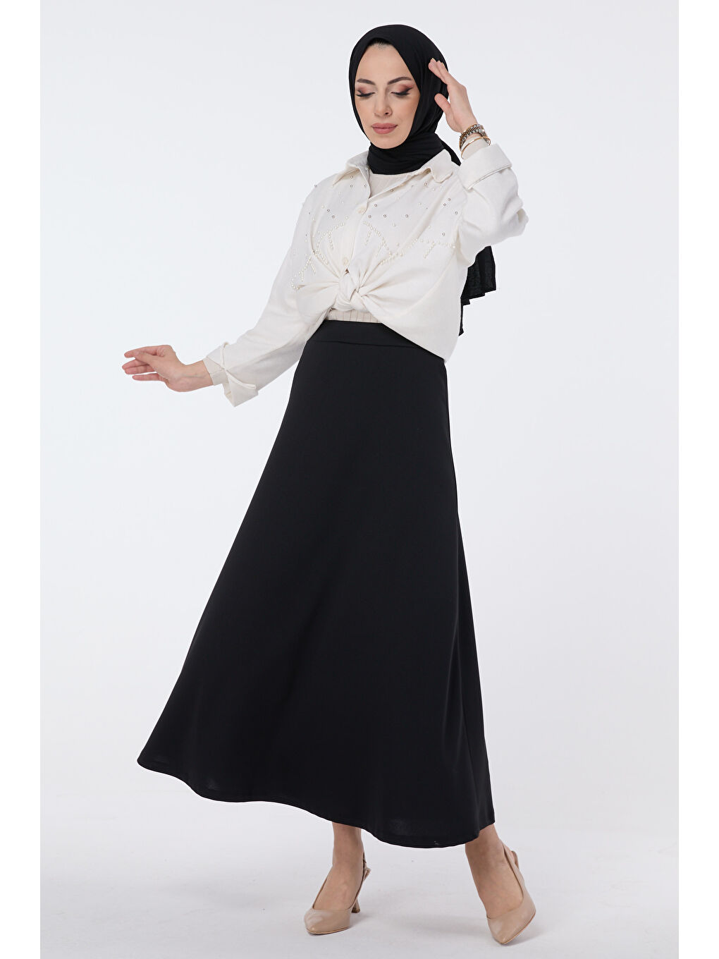 Çan Etek Siyah - 27075