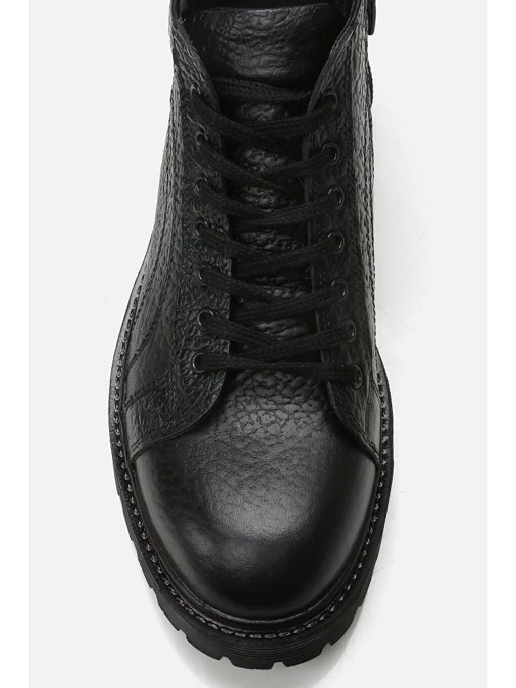 Hakiki Deri Siyah Erkek Günlük Bot-3