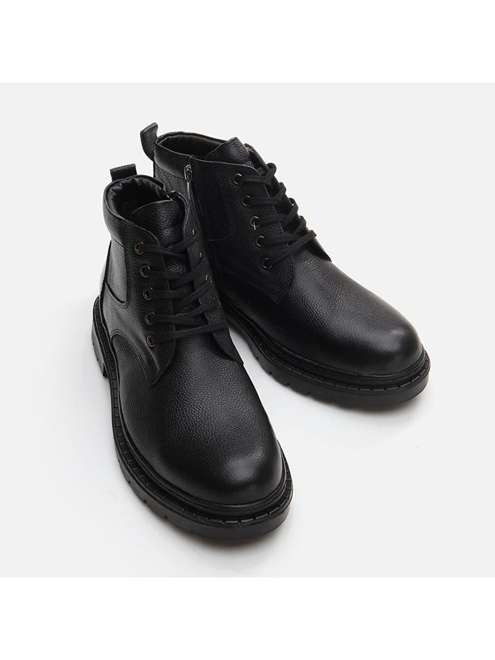 Hakiki Deri Siyah Erkek Günlük Bot-2