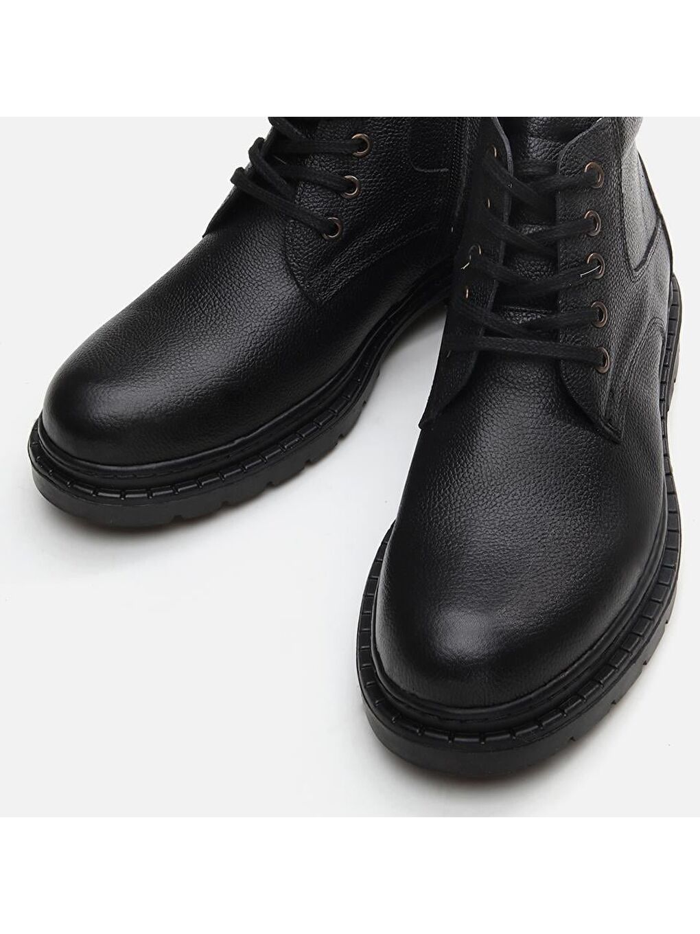 Hakiki Deri Siyah Erkek Günlük Bot-3