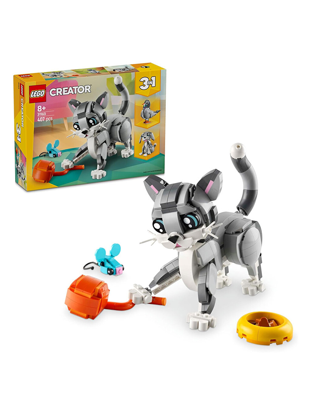 Creator 3ü 1 Arada Oyunbaz Kedi Hayvanlı 31163