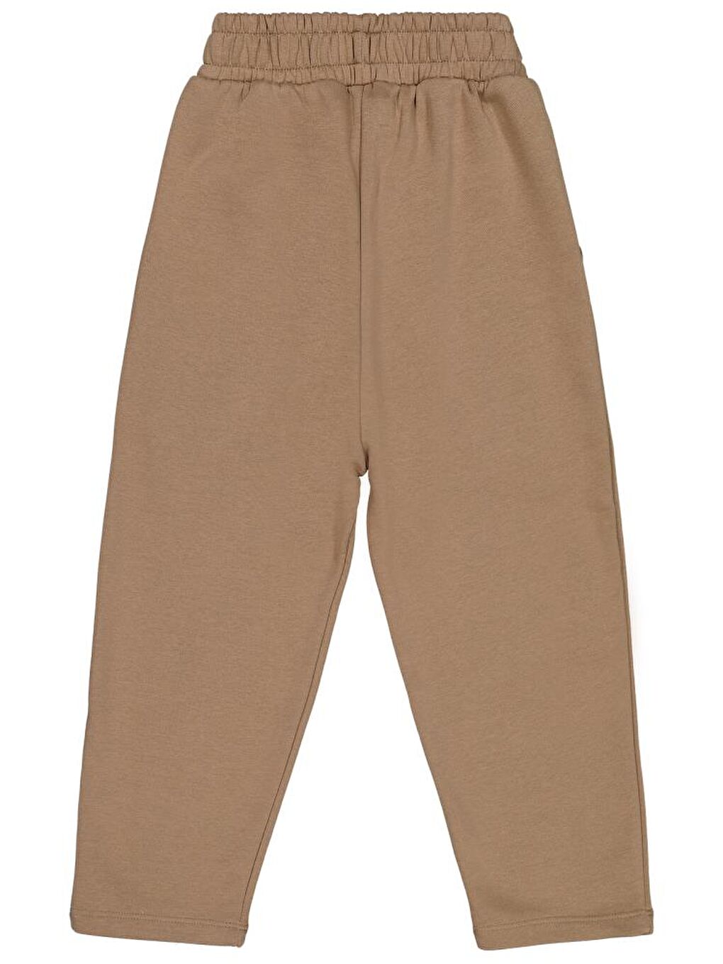 Kahverengi Boys Armalı Süs Bağcıklı 6-9 Yaş Pantolon-1