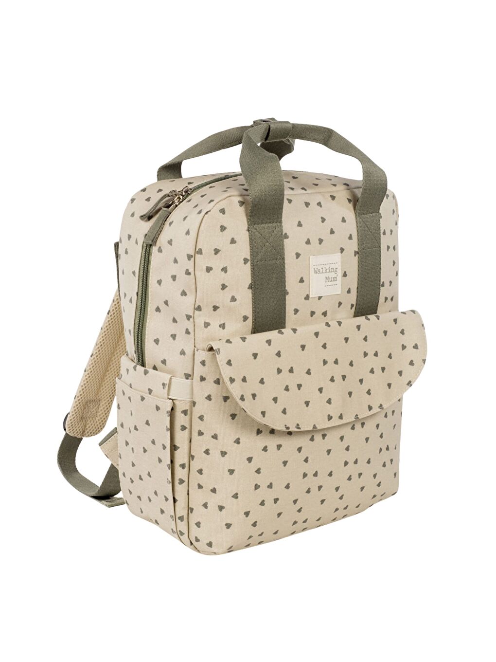 Poppy Bebek Bakım Sırt Çantası Moss-2