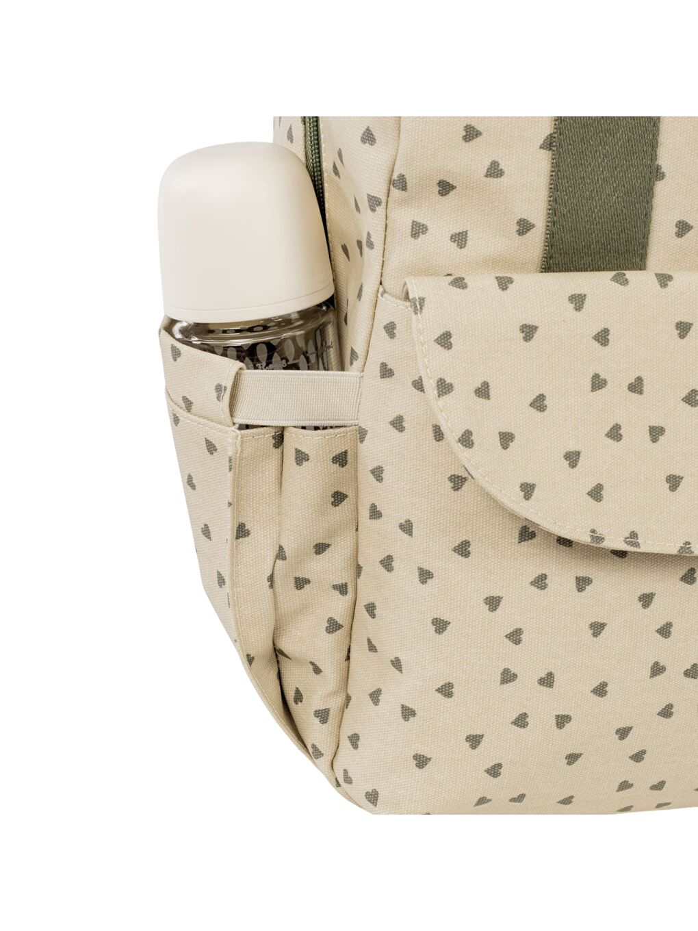 Poppy Bebek Bakım Sırt Çantası Moss-8