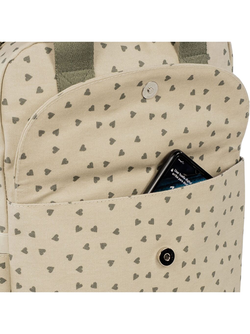 Poppy Bebek Bakım Sırt Çantası Moss-9