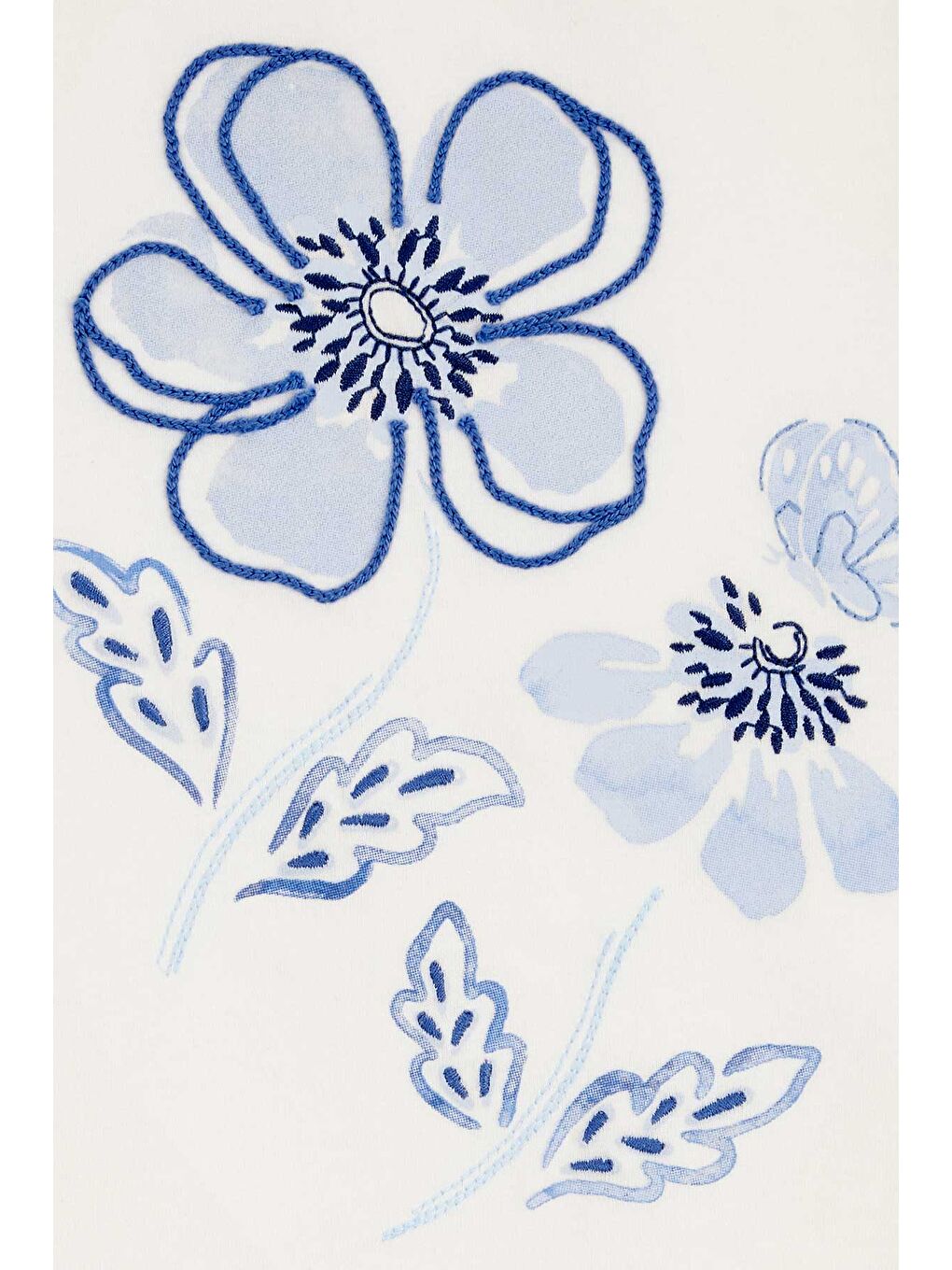 Beyaz Küçük Kız Çocuk Tshirt-1