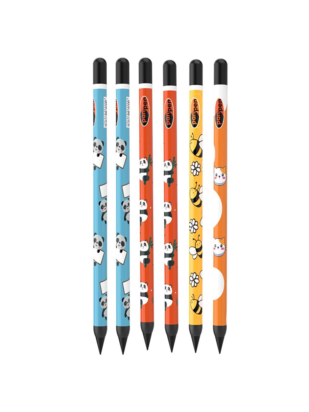 Panpen Sevimli Dostlar Serisi Bitmeyen Kurşun Kalem (PAN716) 6 Adet