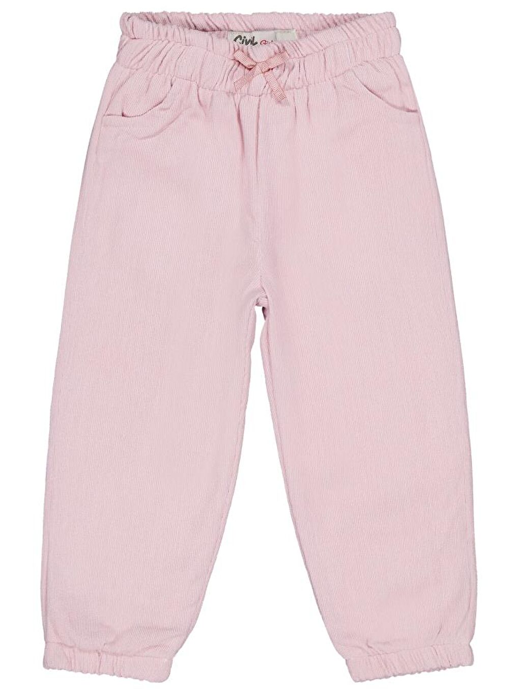 Pembe Girls Jogger 2-5 Yaş Pantolon