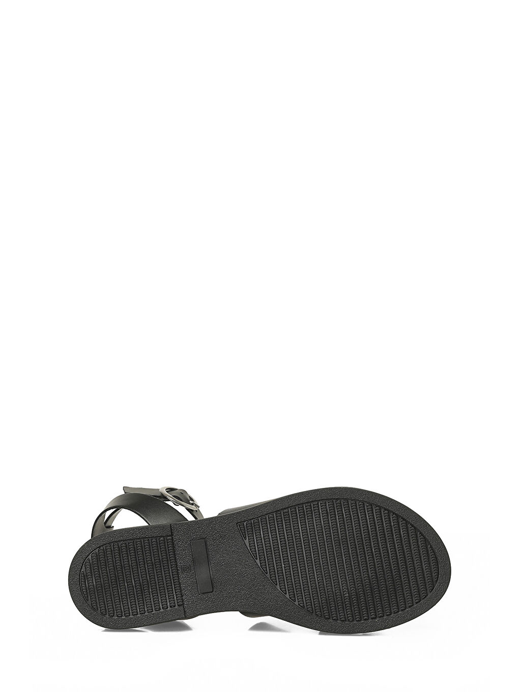 26S-228 6FX Siyah Kadın Düz Sandalet-5